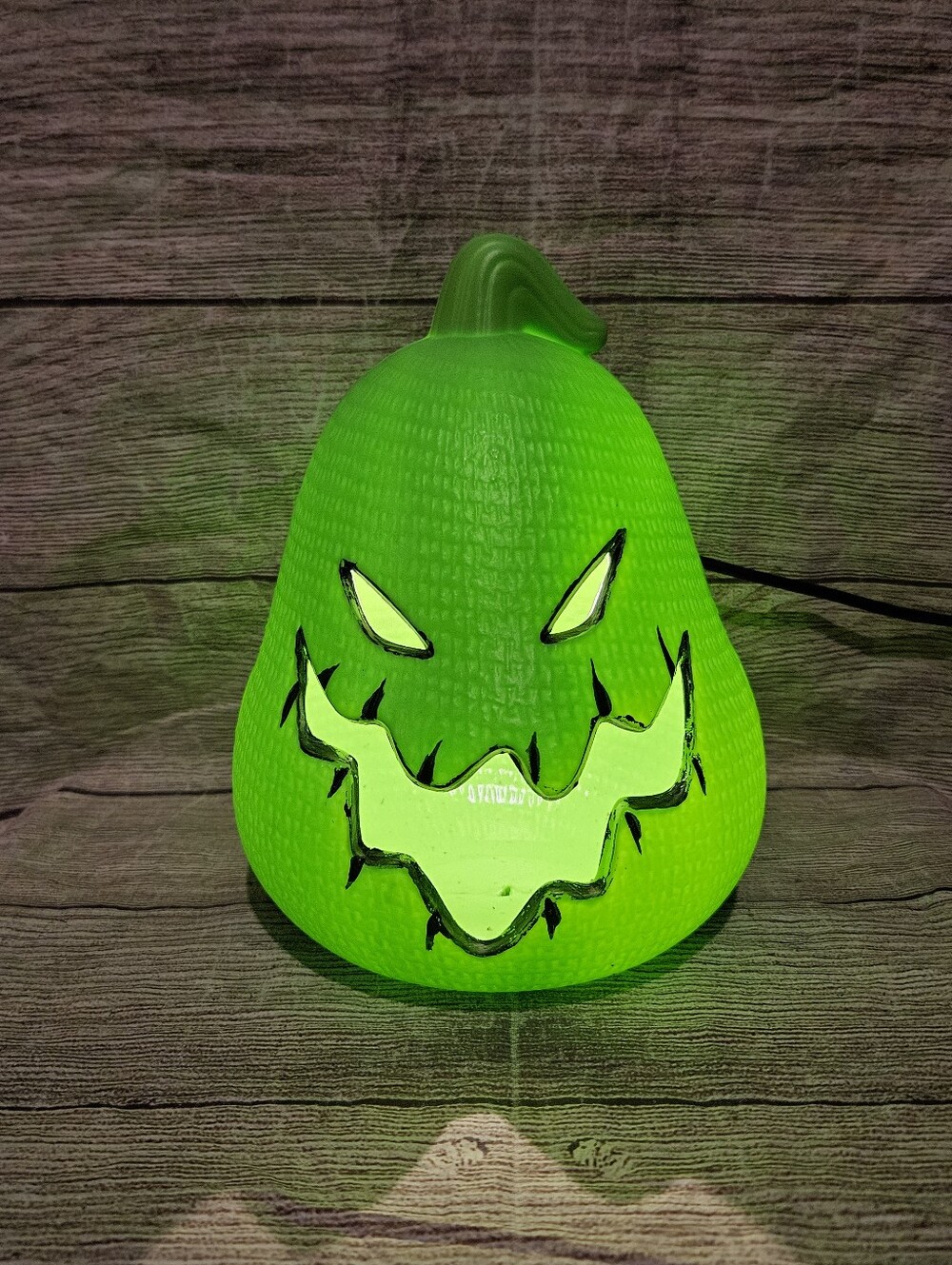 Nightmare before christmas oogie boogie light up pumpkin